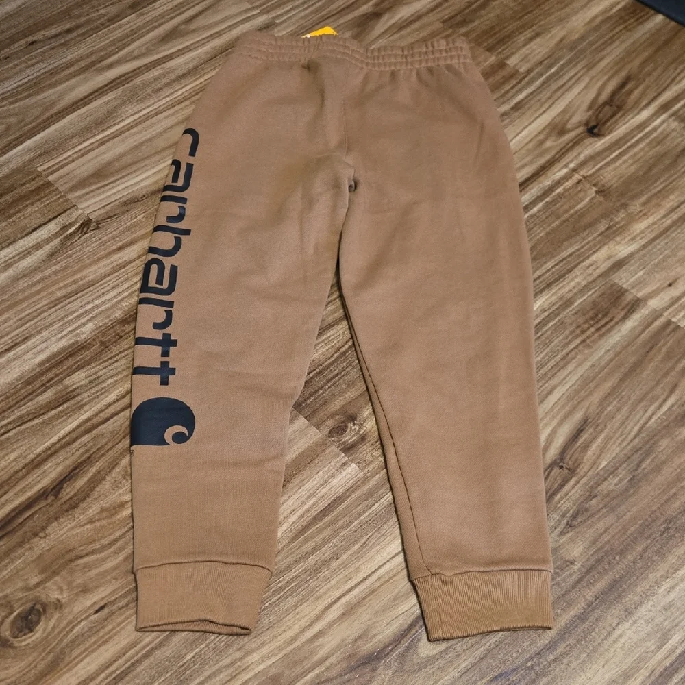 Carhartt Kids Brown Joggers - Picture 4 of 4